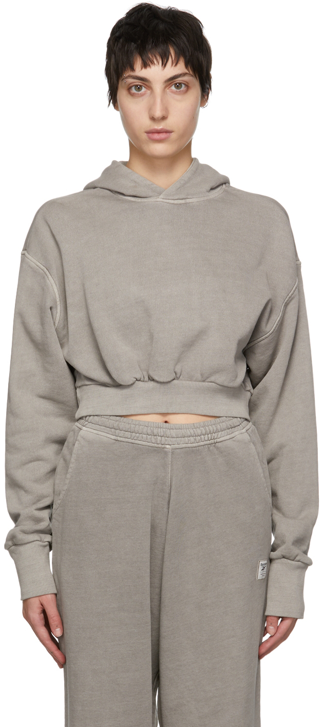 pull reebok gris