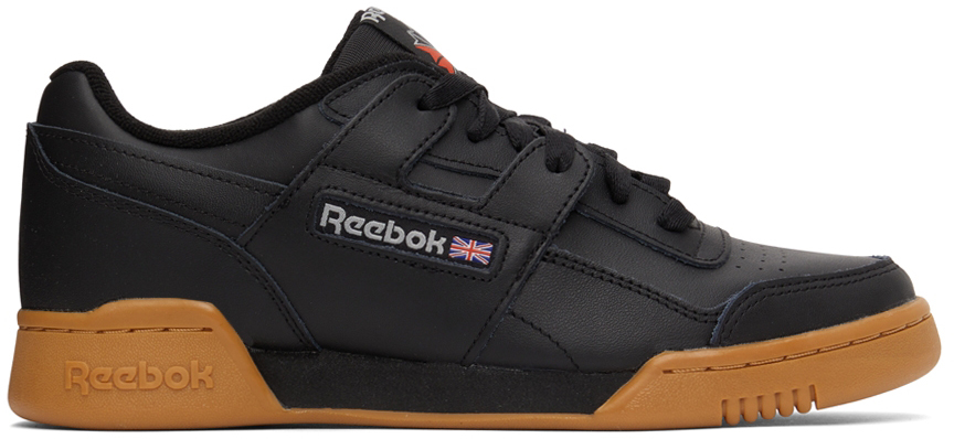 Reebok Classics Black Workout Plus Low Sneakers