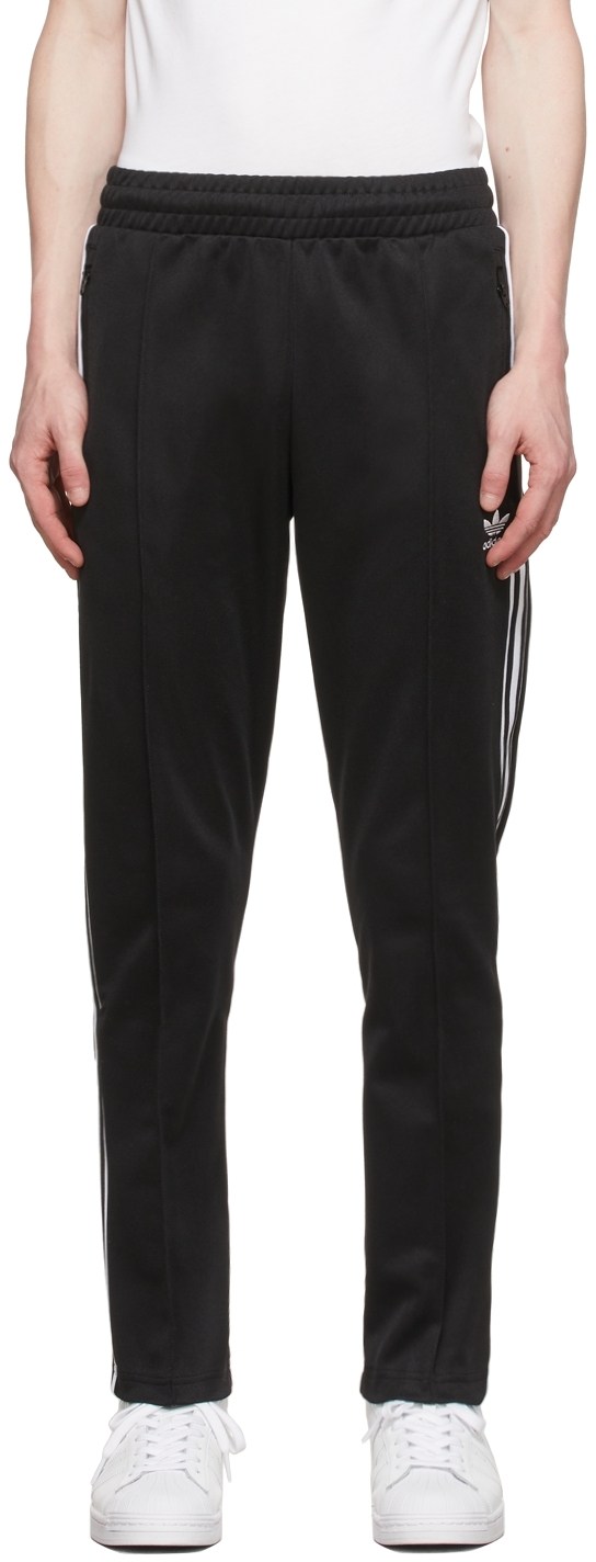 adidas Originals: Black Adicolor Classics 3-Stripes Track Pants | SSENSE