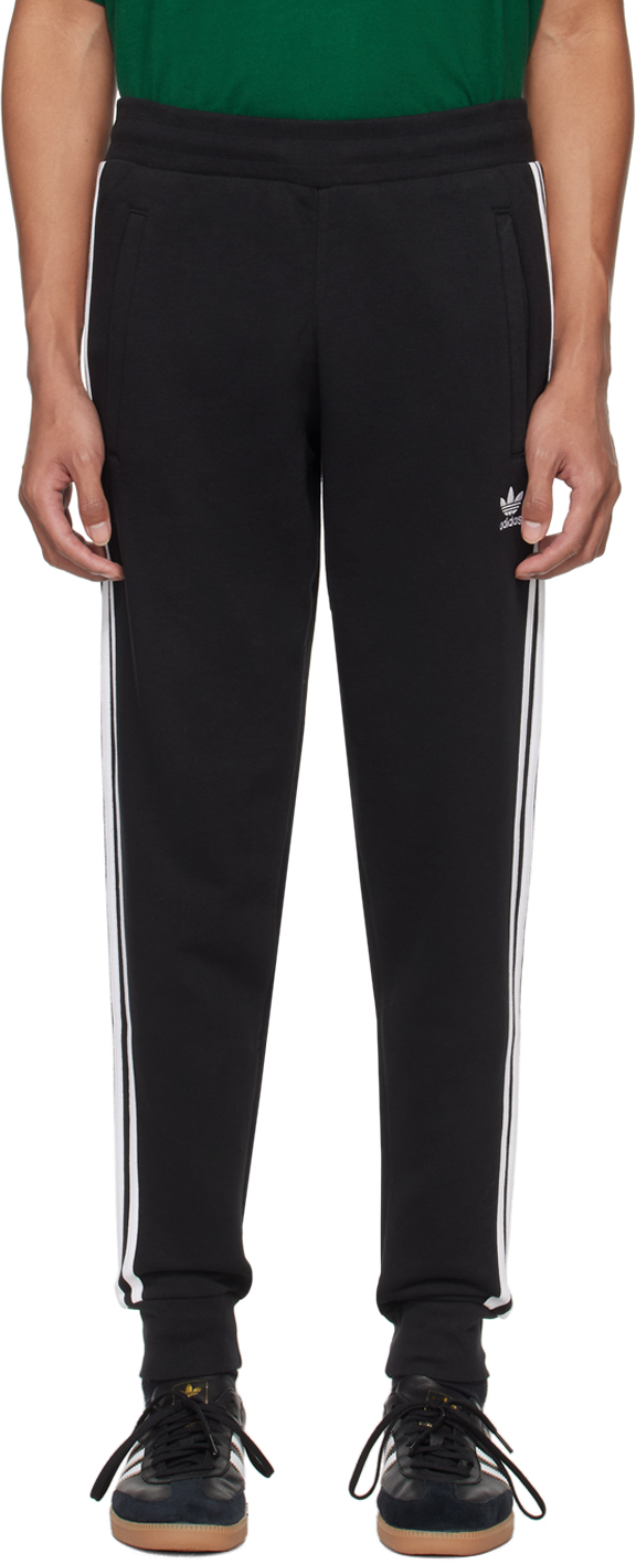 Black Adicolor Classics 3-Stripes Lounge Pants