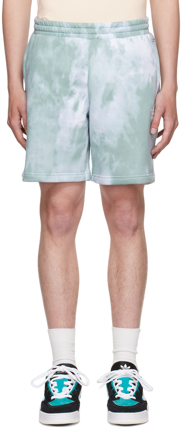 adidas Originals: Gray Adicolor Trefoil Shorts | SSENSE