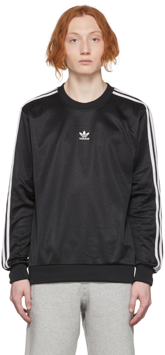 Black Adicolor Classics Trefoil Sweatshirt by adidas on