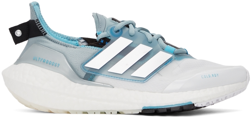 adidas Originals Blue & White Ultraboost 22 COLD. RDY Sneakers