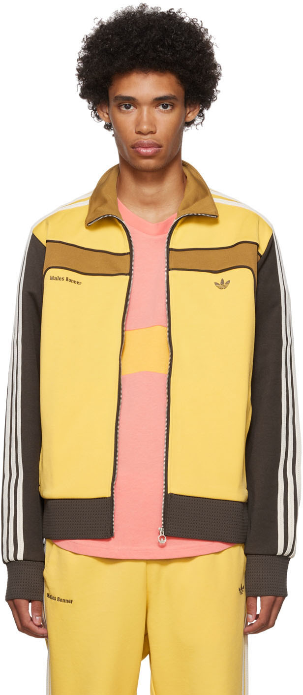 Disfraces surf sitio Yellow adidas Originals Edition Track Jacket by Wales Bonner on Sale