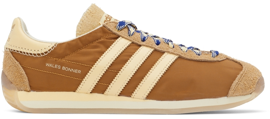 Wales Bonner: Brown Adidas Edition Country Sneakers | SSENSE