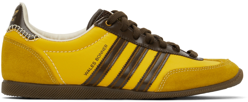 Wales Bonner Yellow & Brown adidas Edition Japan Sneakers