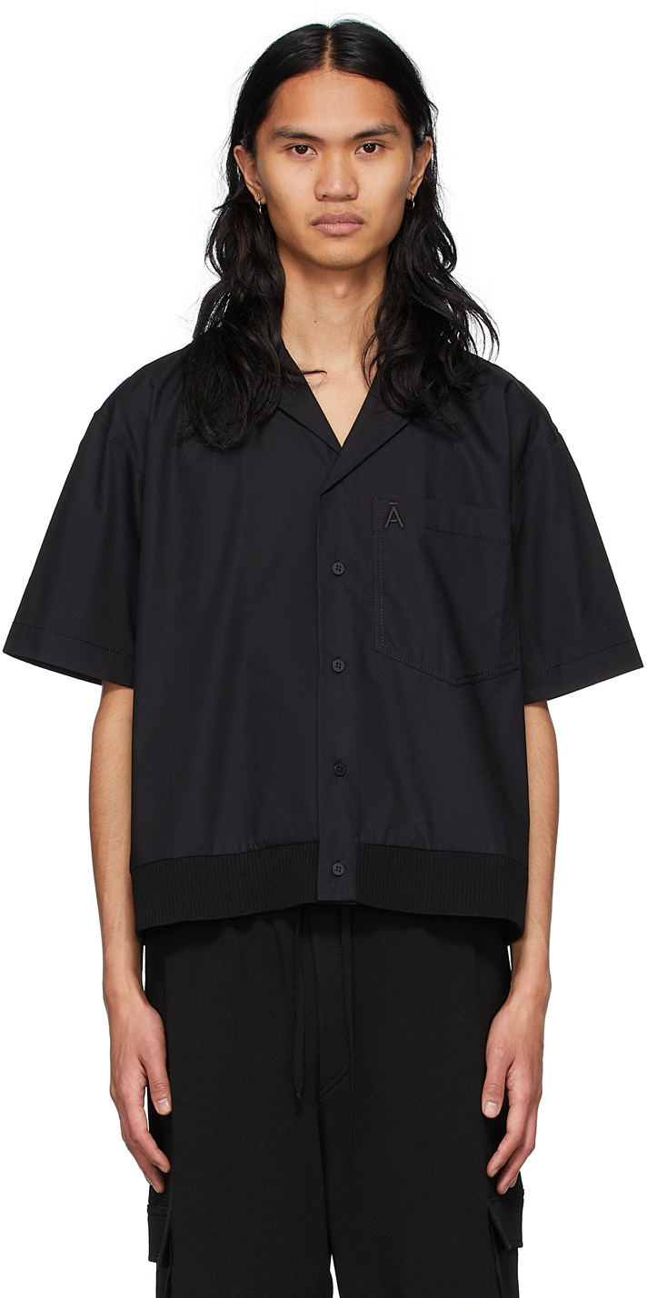 ANDREADAMO SSENSE Exclusive Black Cotton Shirt