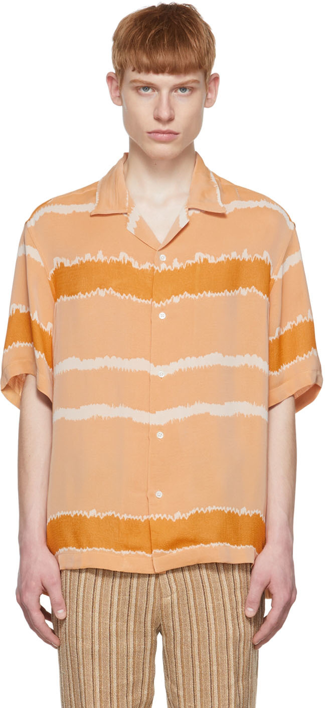 CMMN SWDN Orange Sol Shirt