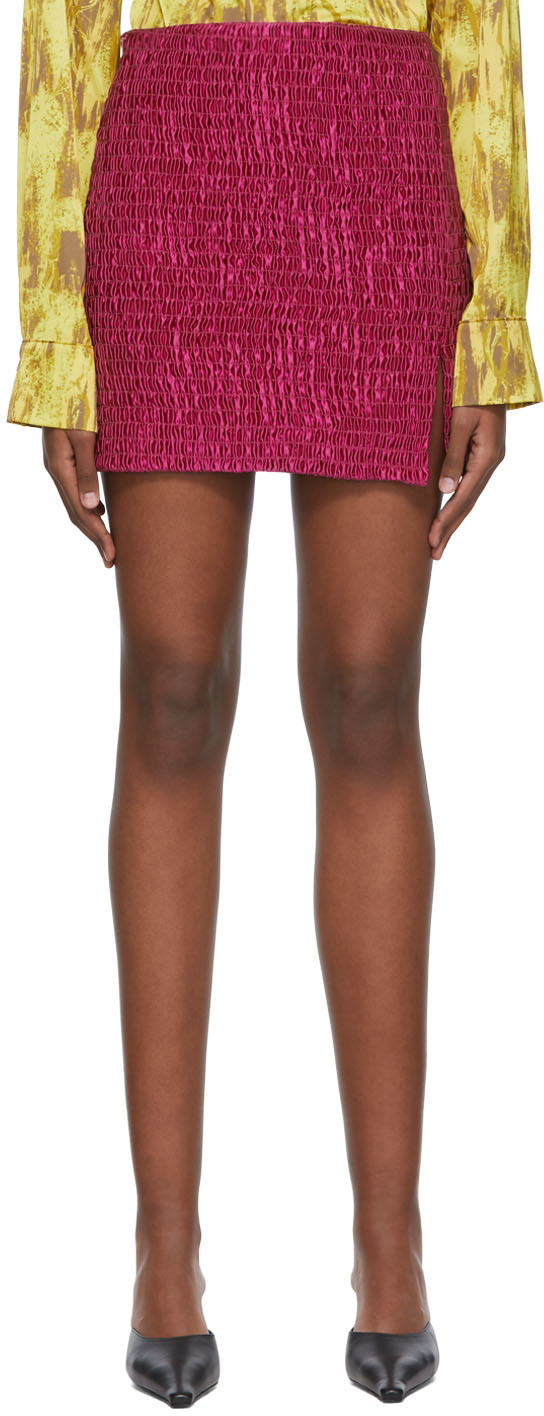 Feben Pink X-Luve Mini Skirt