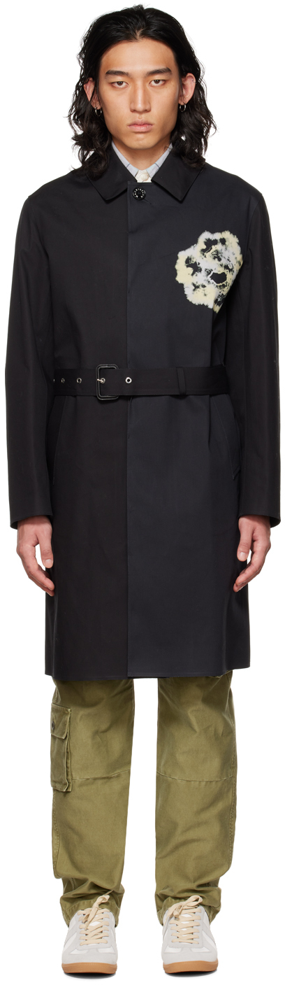 John Elliott Black Mackintosh Edition Spring Coat