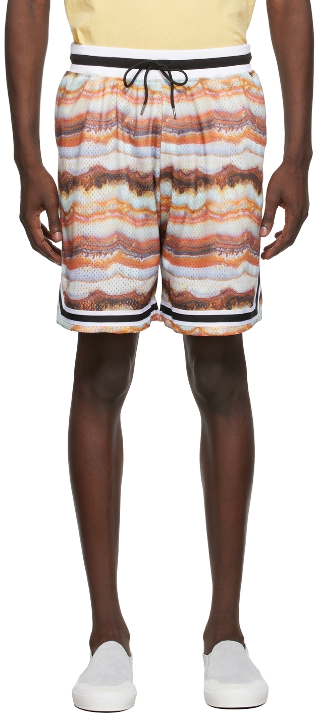 Multicolor Game Shorts by John Elliott 