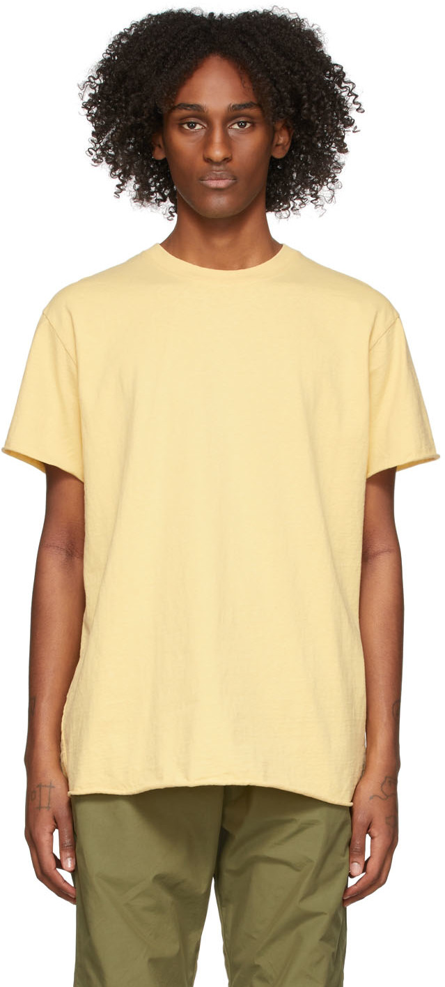John Elliott Yellow Anti-Expo T-Shirt