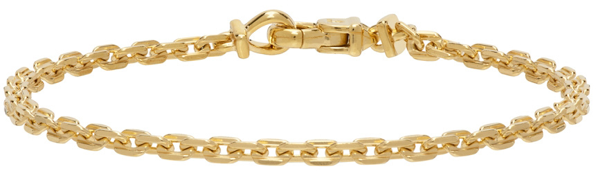 Tom Wood Gold Anker Bracelet