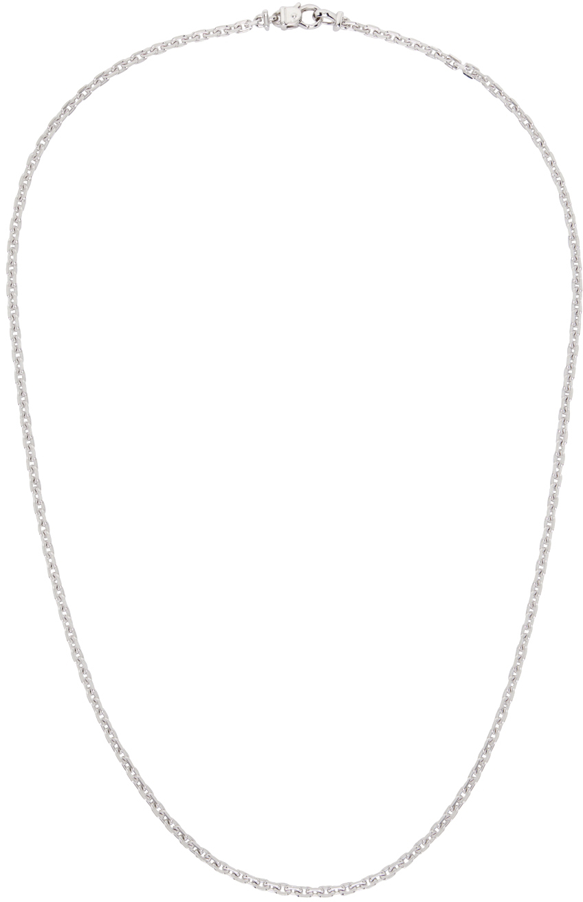 Tom Wood: Silver Anker Chain Necklace | SSENSE Canada