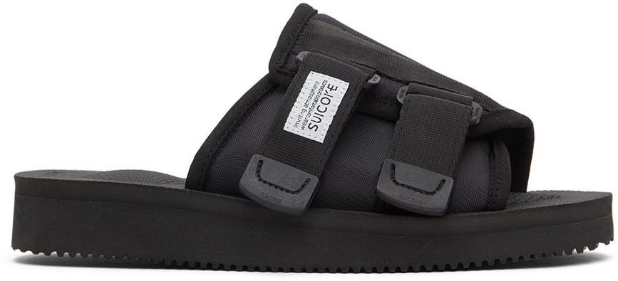 Suicoke Synthetic Depa-cab Sandals in Black Womens Shoes Flats and flat shoes Flat sandals 