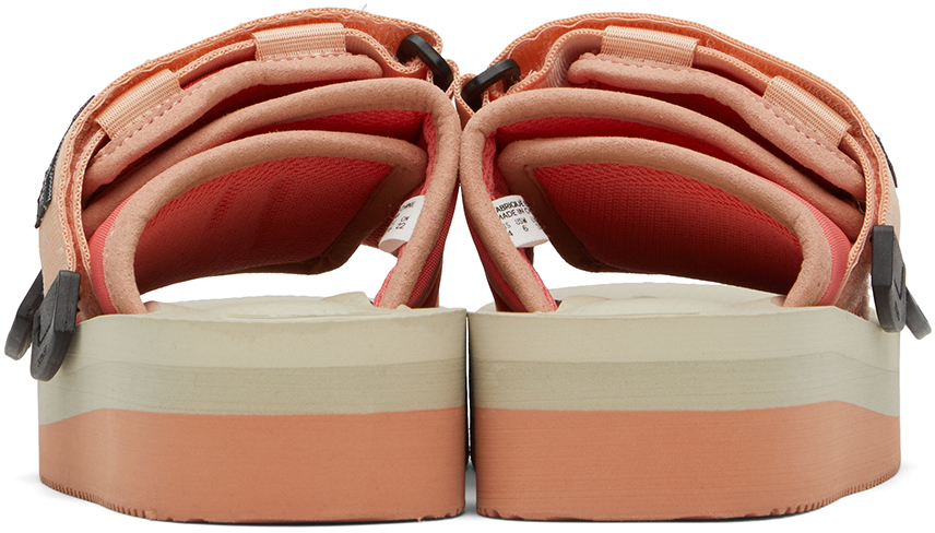 Suicoke Beige & Pink MOTO-VPO Sandals | Smart Closet