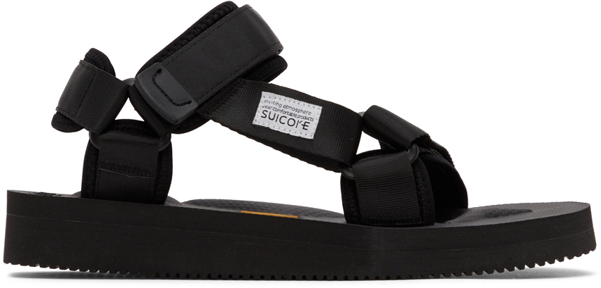 Suicoke Black DEPA-V2 Sandals