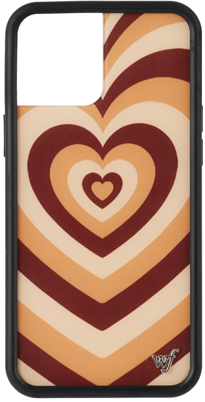 Wildflower ブラウン Latte Love iPhone 12 Pro Max ケース