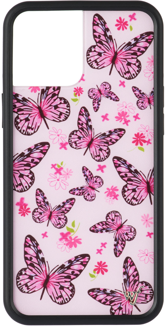 Wildflower ピンク Butterfly iPhone 12 Pro Maxケース