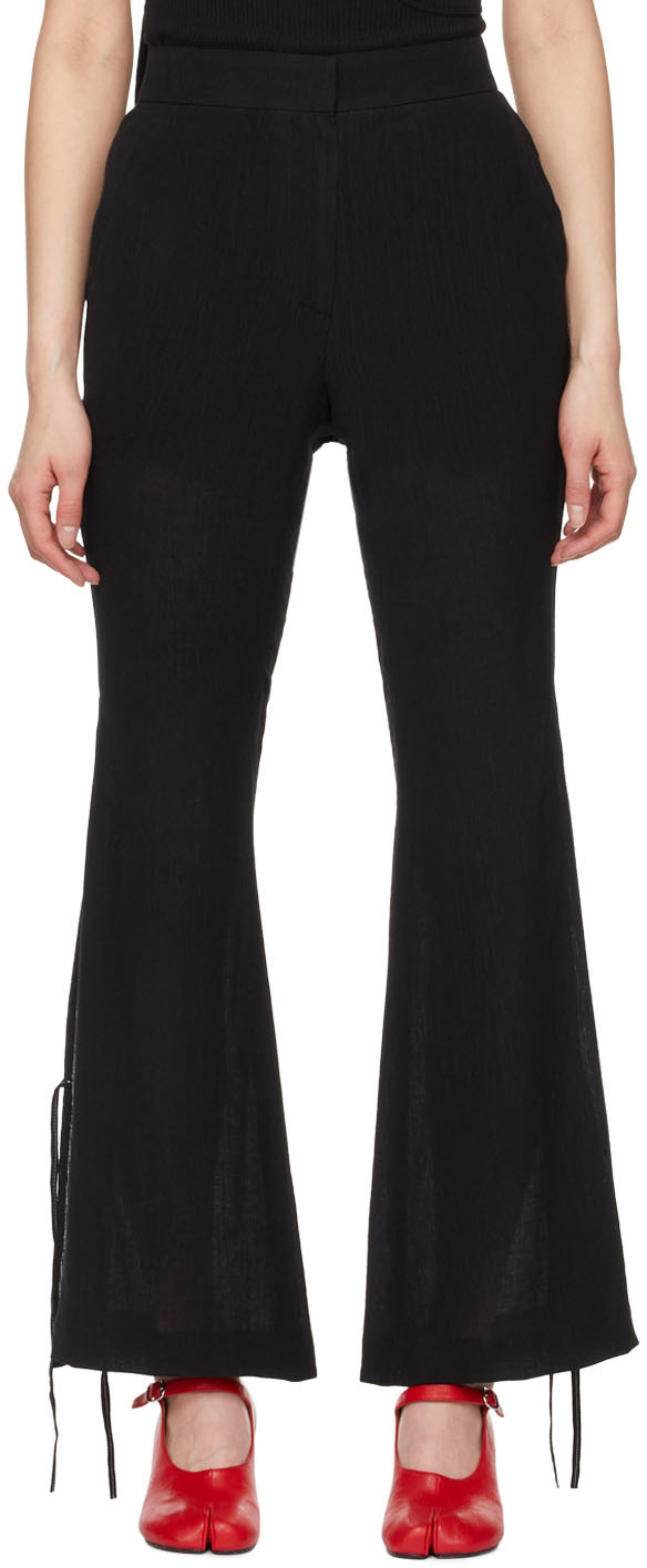 Recto Black Excelsior Trousers
