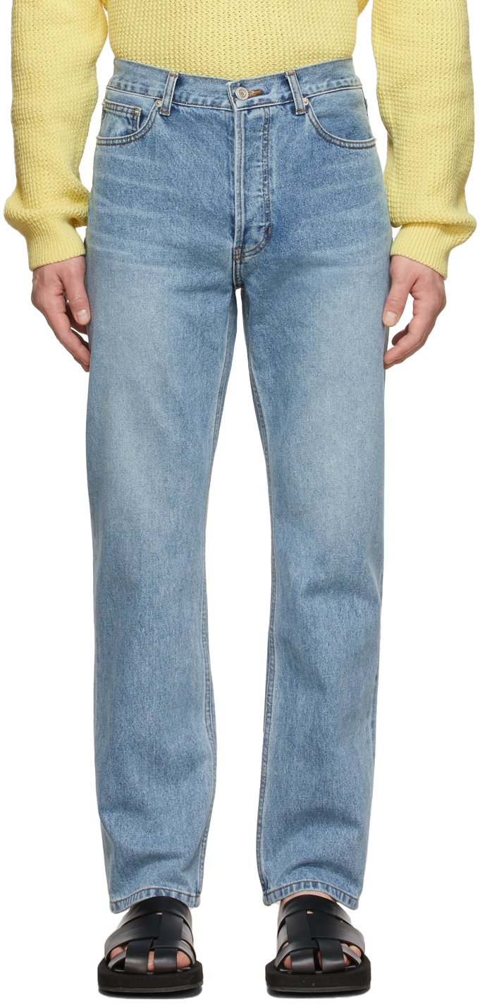 Recto Blue Faded Jeans
