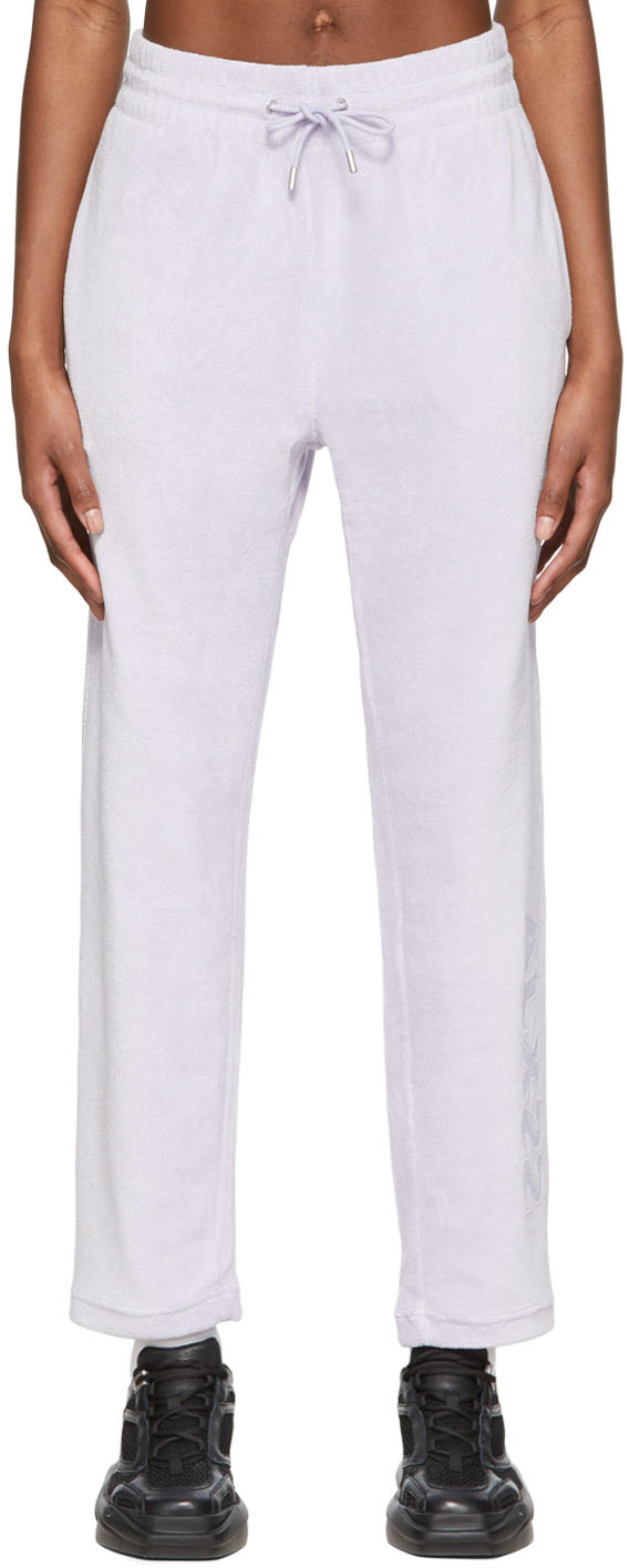 【関税込み】1017 ALYX 9SM パープル コットン ラウンジパンツ Purple Cotton Lounge Pants by 1017 ALYX 9SM on Sale