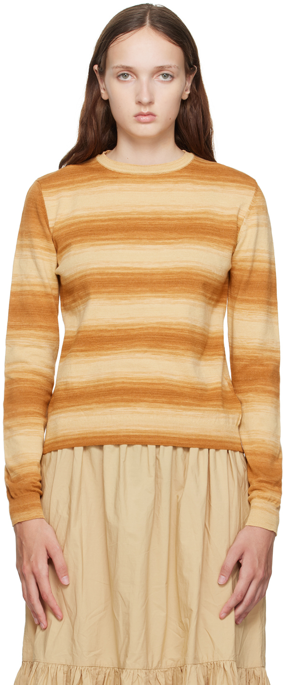 Gimaguas: Beige Jacaranda Sweater | SSENSE