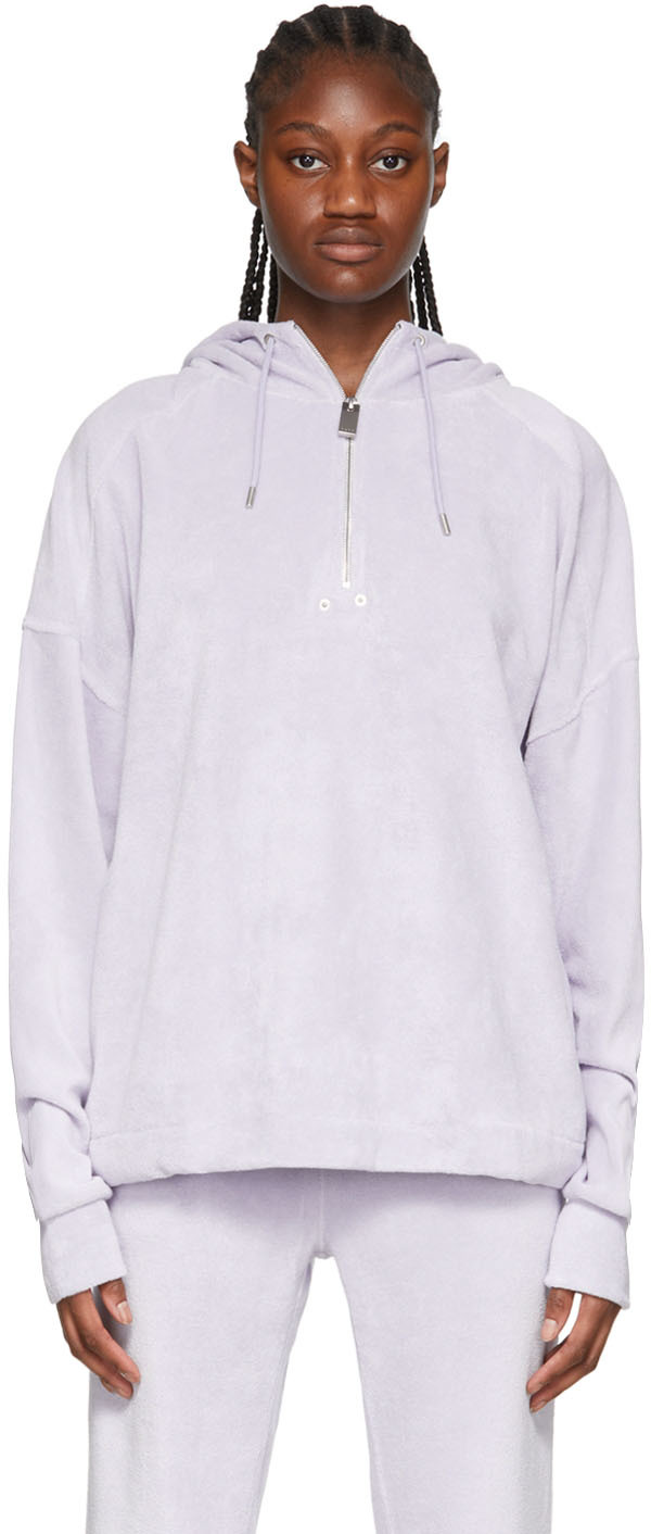 Purple Cotton Hoodie by 1017 ALYX 9SM on Sale