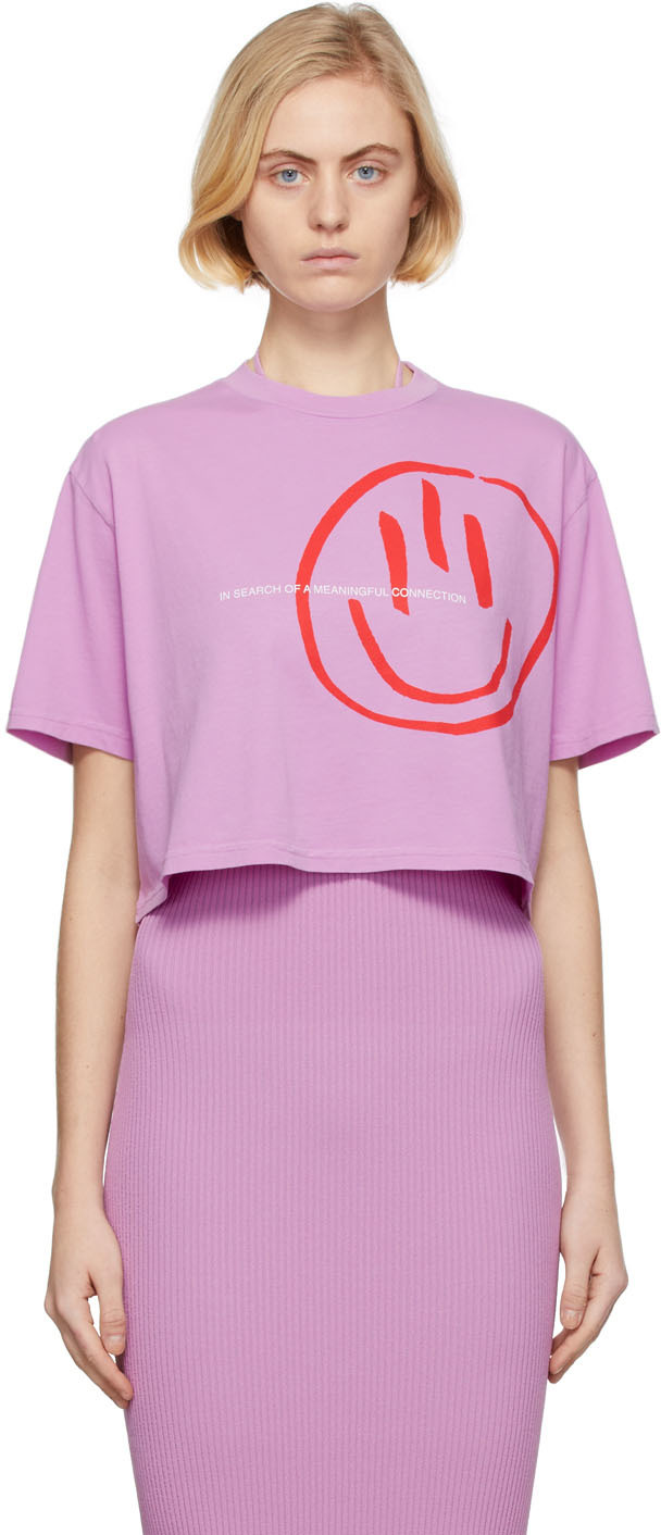 1017 ALYX 9SM Pink Third Eye Cropped T Shirt