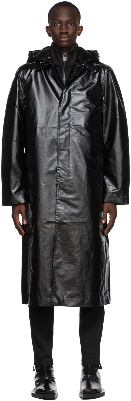 1017 ALYX 9SM Black Lightweight Raincoat