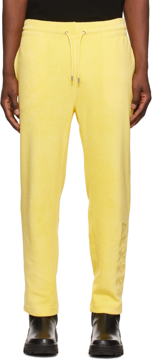Yellow Cotton Lounge Pants
