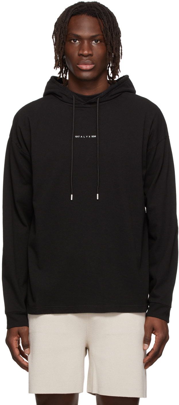 Invitere forår turnering Black Cotton Hoodie by 1017 ALYX 9SM on Sale