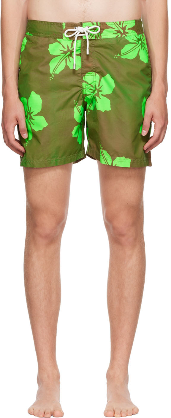 Green Stock Swim Shorts Ssense Uomo Sport & Swimwear Costumi da bagno Pantaloncini da bagno 