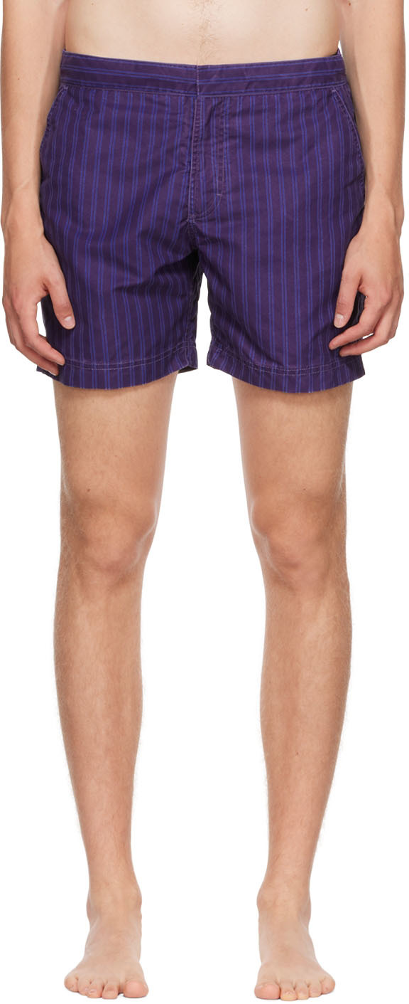 Purple Polyester Swim Shorts Ssense Uomo Sport & Swimwear Costumi da bagno Pantaloncini da bagno 