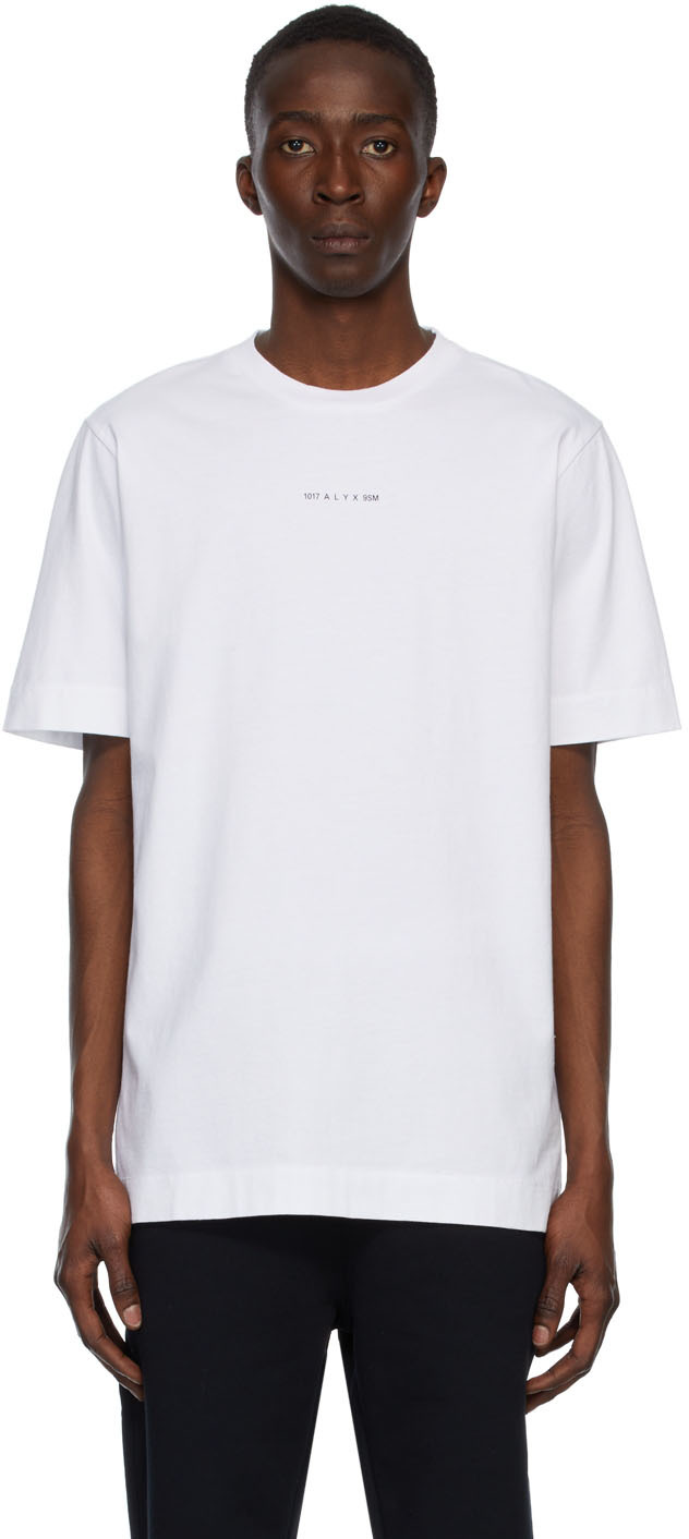 1017 ALYX 9SM White Melt Circle T-Shirt