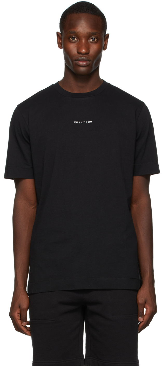 1017 ALYX 9SM Black Graphic T Shirt
