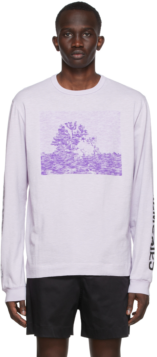 Alyx Purple Graphic T-shirt In Light 