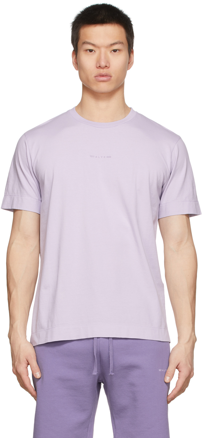 1017 ALYX 9SM Purple Collection Logo T Shirt