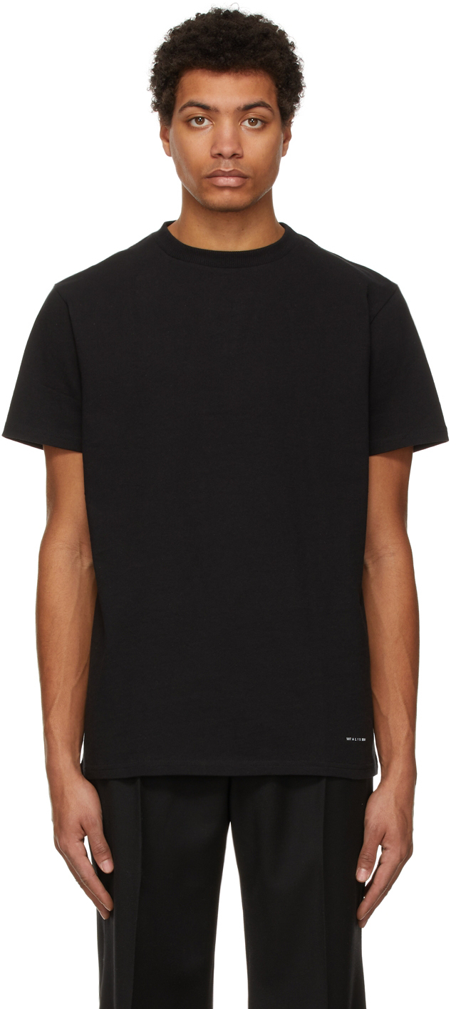 1017 ALYX 9SM Three-Pack Black Logo T-Shirt