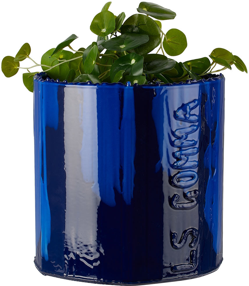 Niko June Blue Small Deep Flex Vessel In Blue