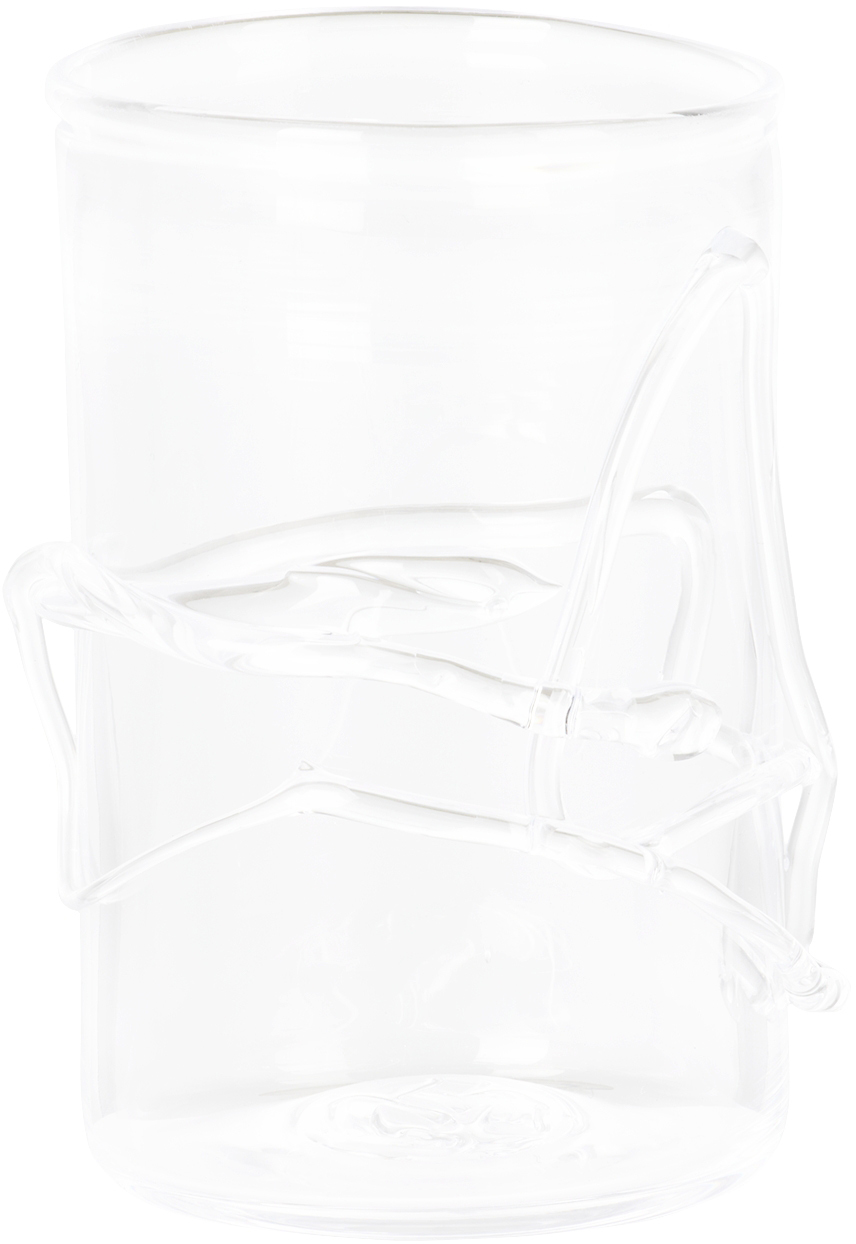 Niko June Ivy Drinking Glass In Clear