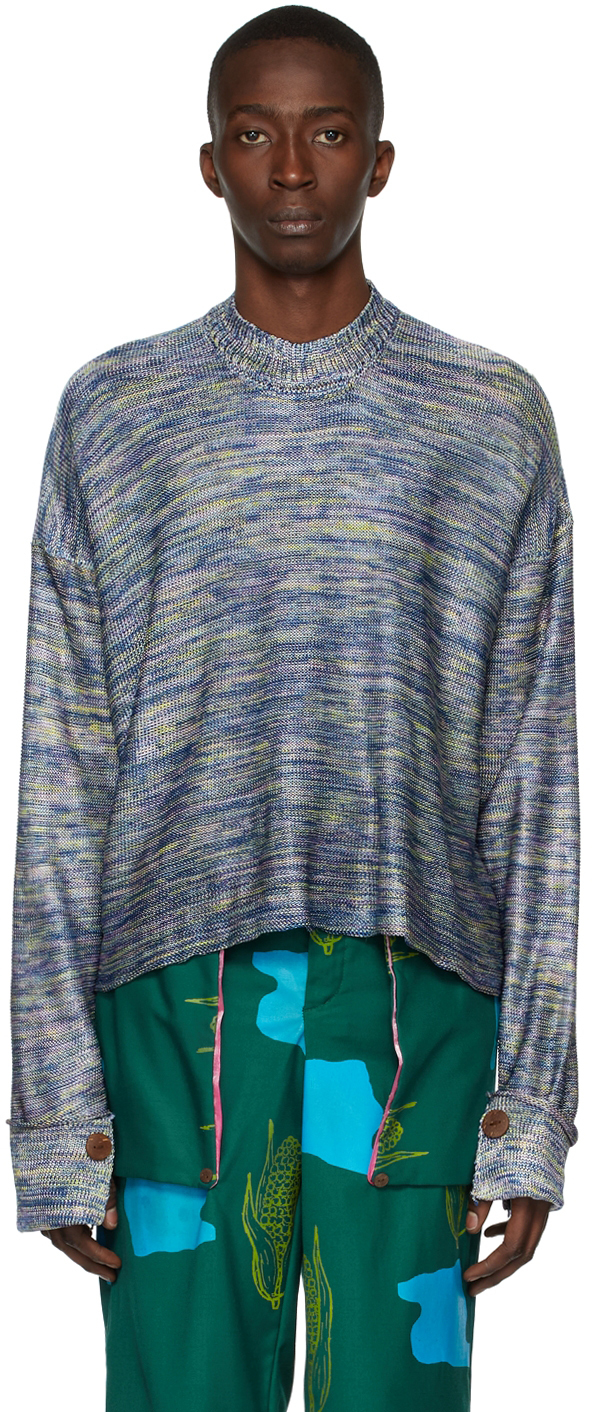 Bloke: Multicolor Knit Jumper | SSENSE 