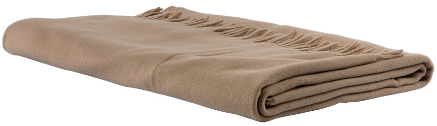 Magniberg Brown Bold Blanket In Mushroom