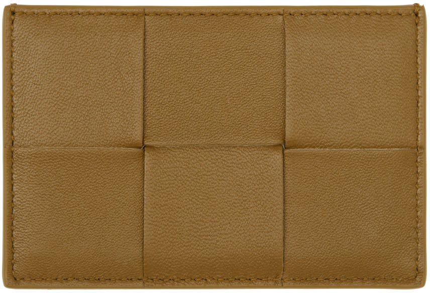 Bottega Veneta Leather Maxi Intrecciato Card Holder