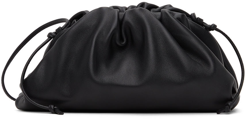 Bottega Veneta Black Python Intrecciato Napa Knot Clutch Bag RRP £2,87 –  Sellier