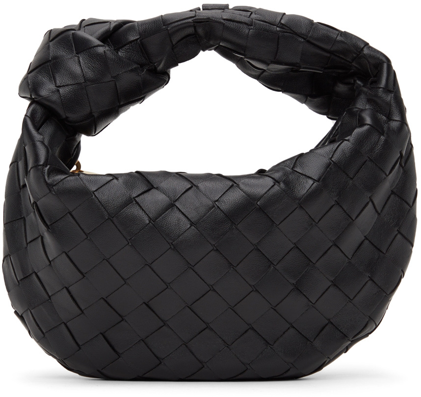 Bottega Veneta Jodie Mini Knotted Intrecciato Leather Tote - Black - One  size - ShopStyle Shoulder Bags