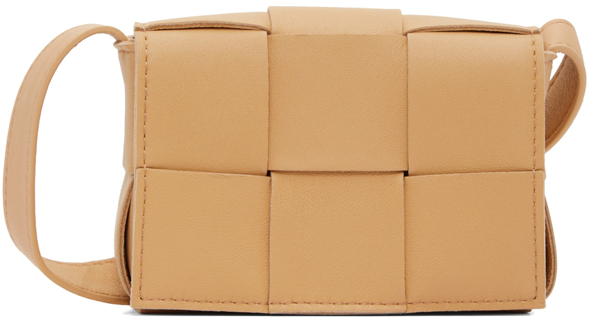Bottega Veneta | Mini Loop Leather Shoulder Bag | Red Tu