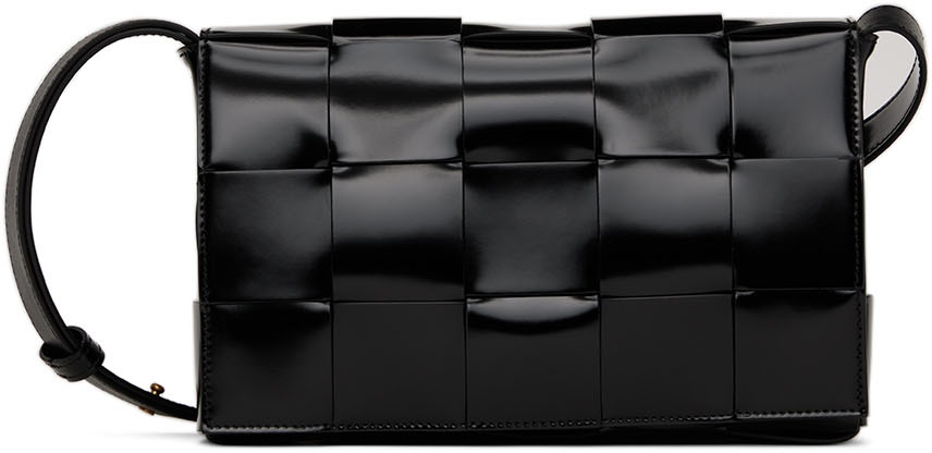 black bottega cassette bag