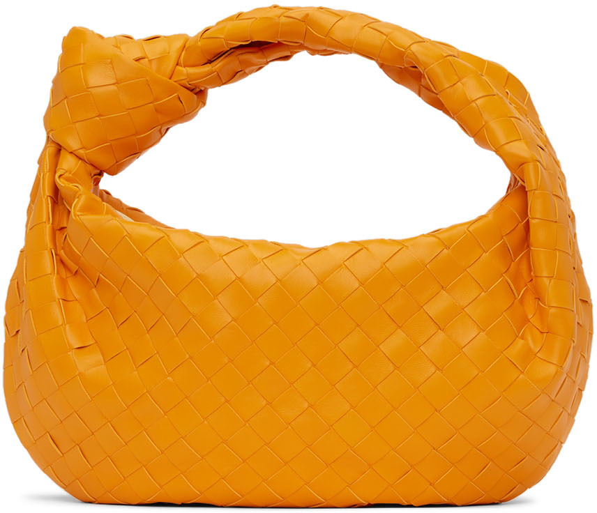 Bottega Veneta Orange Teen Jodie Bag