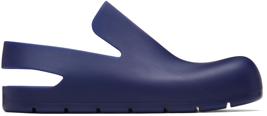 【関税込み】Bottega Veneta パープル Puddle ローファー Bottega Veneta: パープル Puddle ローファー | SSENSE 日本